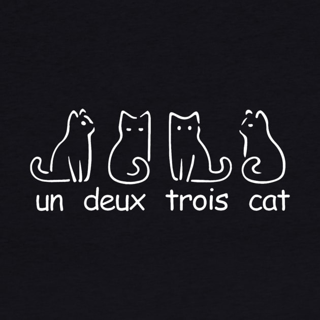 Un Deux Trois Cat Funny Cat  Cat Lovers Cat Mom by vulanstore